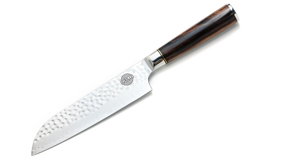 Професійний ніж із дамаської сталі Santoku 18 см GRILLI 88871 Код: 012180 Рівне - фото 9