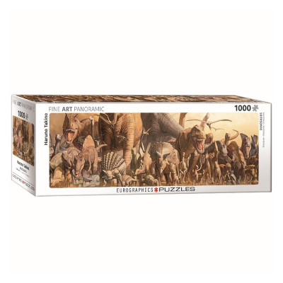 Пазл Eurographics Динозаври Харуо Такіно, 1000 елементів панорамний (6010-4650) Вінниця - фото 1