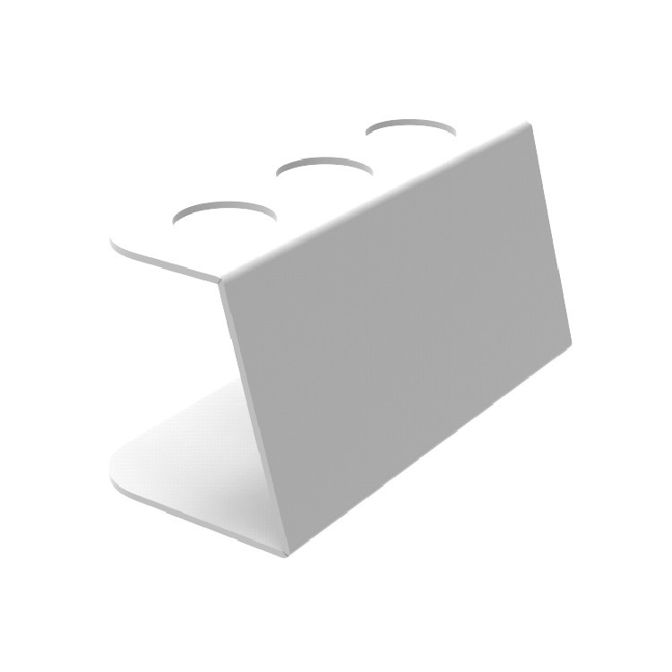 Подставка EKOSTAR для вафельного рожка на 3шт. Белая Киев - изображение 3