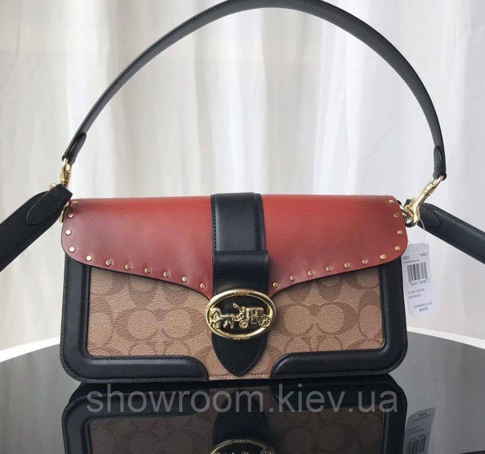 Жіноча брендова сумка Coach Tabby (1382-3) Київ - фото 9
