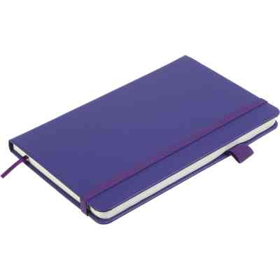 Книга записная Buromax Etalon 125x195 мм 96 листов в линию обложка из искусственной кожи Фиолетовая (BM.291260-07) Винница