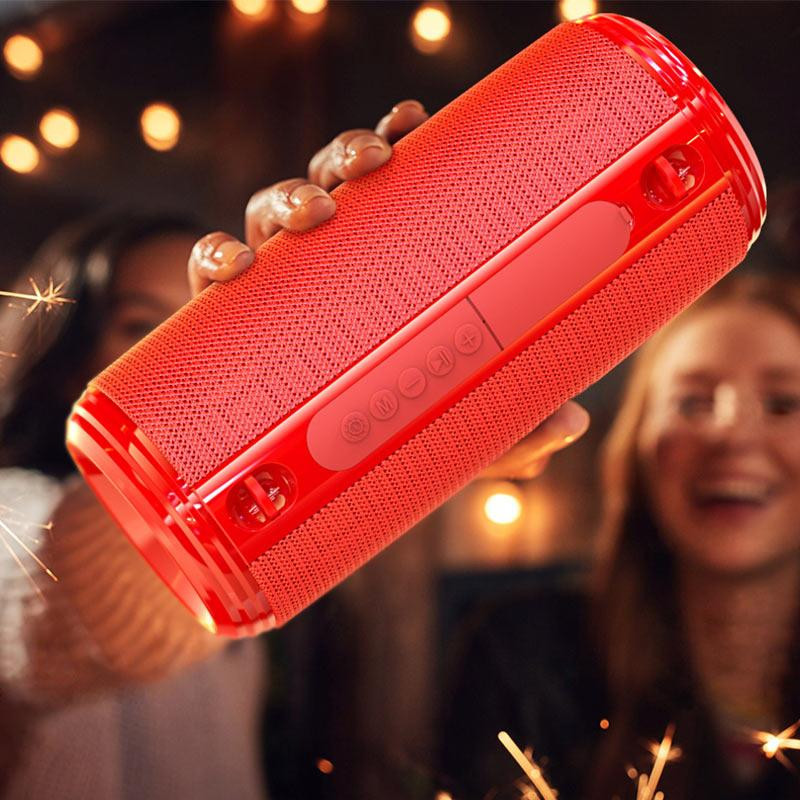 Портативна колонка BOROFONE BR12 Amplio sports wireless speaker Red Киев - изображение 3