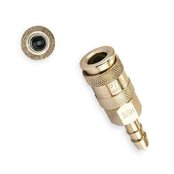 Быстросьёмное соединение с клапаном под шланг d-12 мм Мукачево