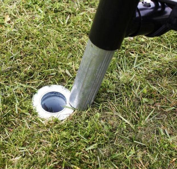 Ворота футбольні EXIT Coppa 220 х 170 см, чорні Київ - фото 5