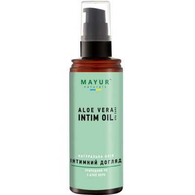 Олія для інтимної гігієни Mayur натуральна 120 мл (4820189560777) Вінниця - фото 1