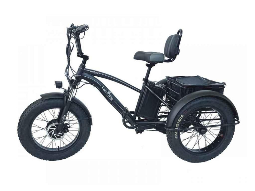 Електровелосипед 20 1000W FaT Bike сталевий триколісний 48V18AH ТМ KELB.BIKE Київ - фото 1