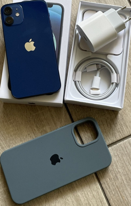 Айфон iPhone 12 mini 128Gb. Neverlock.Blue Київ - фото 8