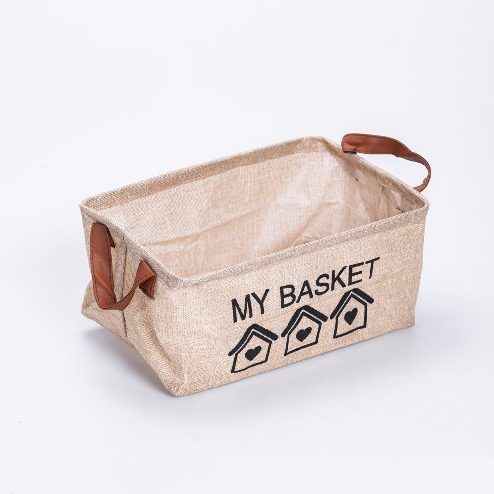 Yiwu Органайзер для зберігання речей 30×20×14 (см) Бежевий HP-41-18BE Київ - фото 3