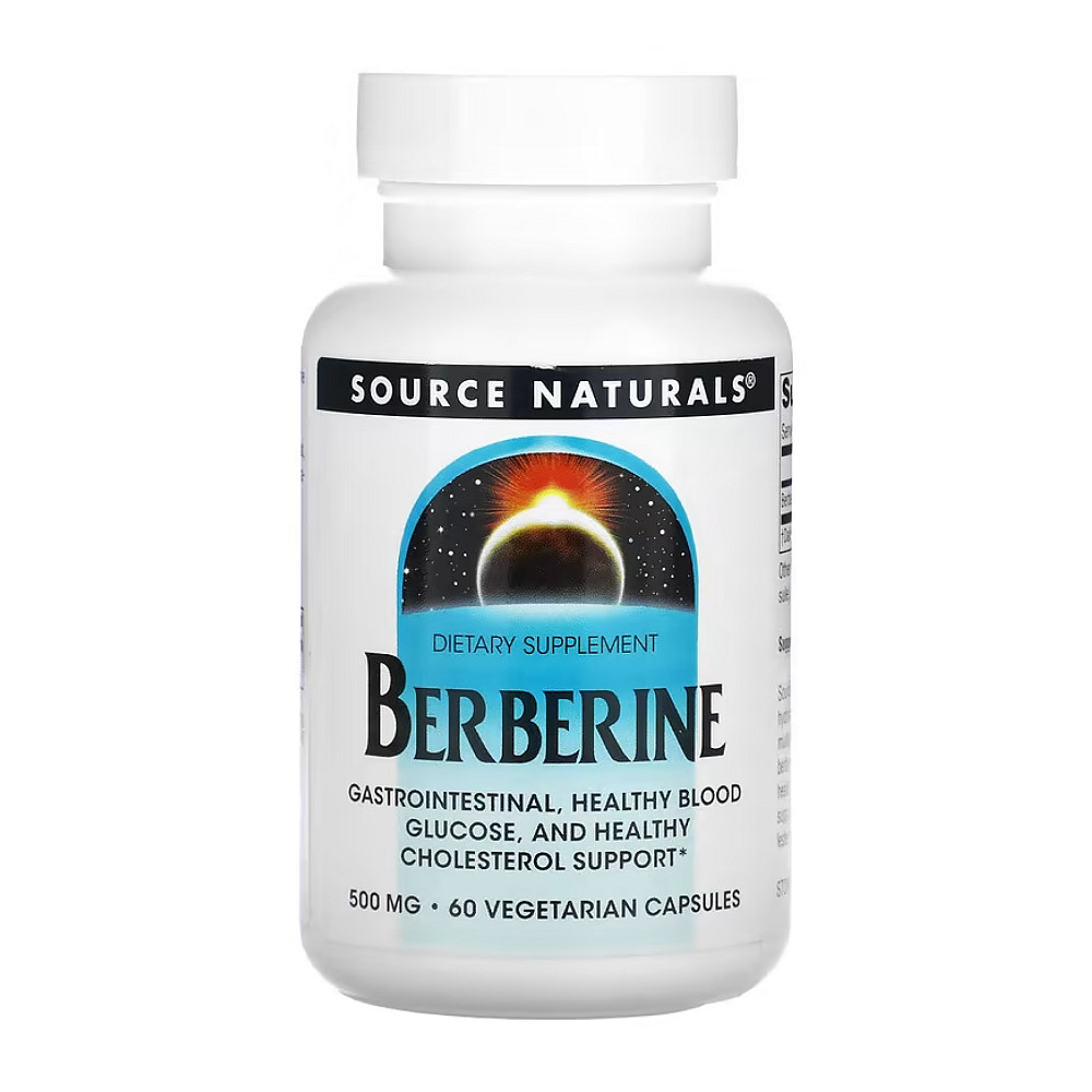 Берберин Source Naturals Berberine 500 mg - 60 caps Луцьк - фото 1