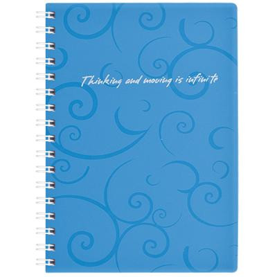 Блокнот Buromax spiral side, А6, 80sheets, Barocco, square, blue (BM.2589-614) Вінниця - фото 1