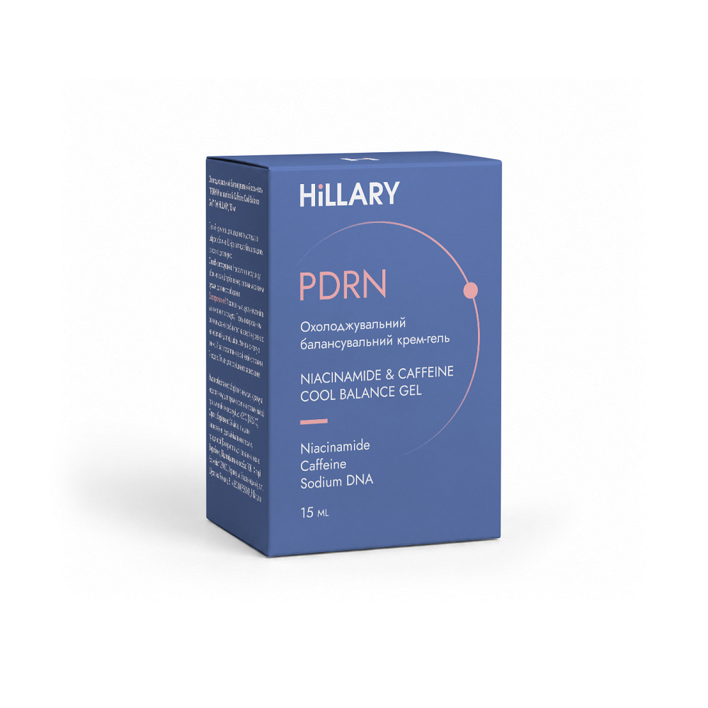 Охлаждающий балансирующий крем-гель PDRN Niacinamide & Caffeine Cool Balance Gel Hillary 15 мл Киев - изображение 9