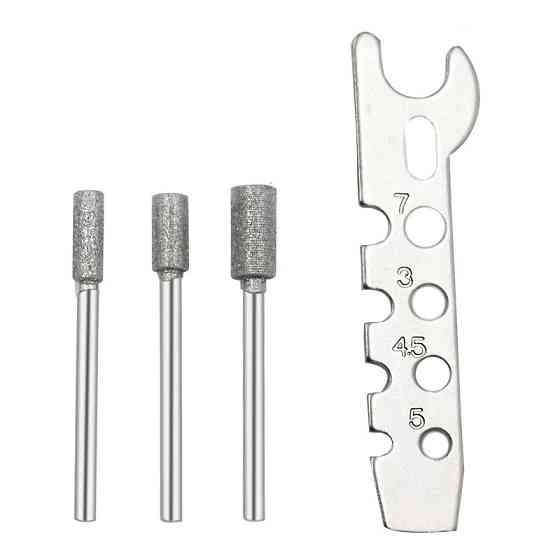 Адаптер для дремеля с насадками для заточки цепей и пил Киев