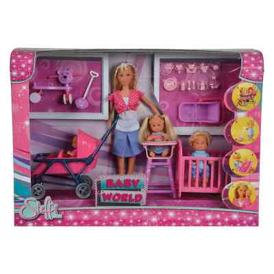 Лялька Simba Штеффі з дітьми та аксесуарами (5736350) Вінниця