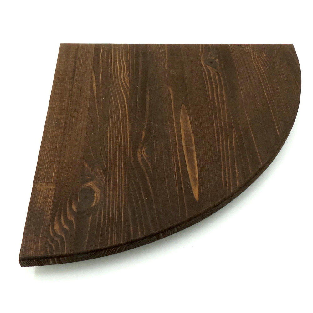 Угловая настенная полка 