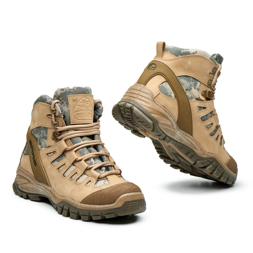 Берці надійні, міцні, непромокальні 806 ЗСУ бежеві (піксель) 45 (30) Харків - фото 3