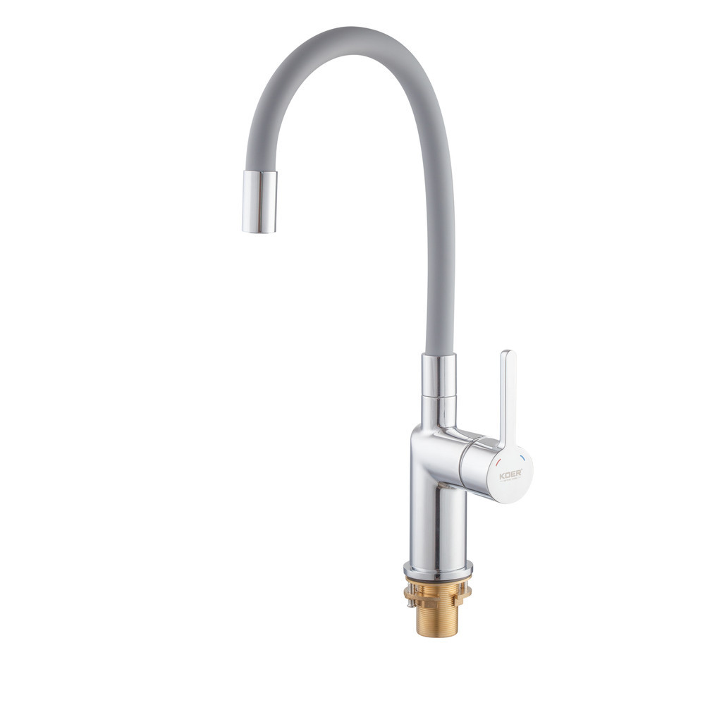 Кухонный смеситель Koer KB-70029-01 хромированный (KR5486) Харьков - изображение 6