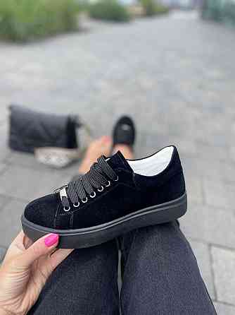 Kentro Кросівки жіночі KENTO 2171 чорні (весна-осінь, замша натуральна) (2646) 36р.38р.39р. 38 Коломия