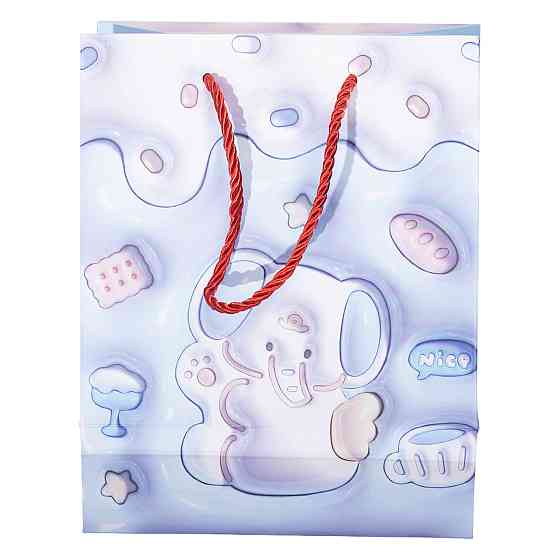 Yiwu Набір подарункових пакетів з паперу 12 (шт.) картонні гарні пакети для подарунків 18×10×22 Коломия