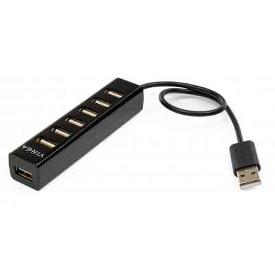 Концентратор Vinga USB2.0 to 7*USB2.0 HUB (VHA2A7) Винница