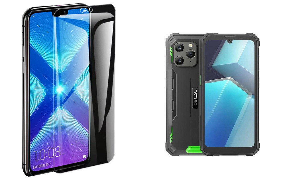 Защитное стекло NeoGlass для Blackview Oscal S70, Oscal S70 Pro – ультрапрозрачное и устойчивое Киев - изображение 2