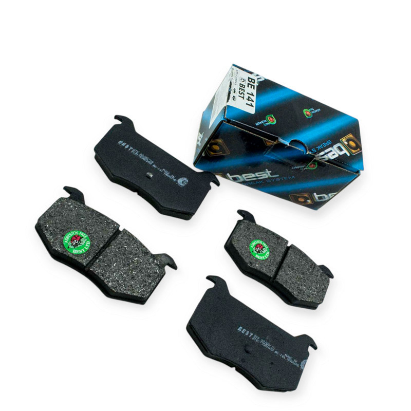 Колодки Москвич 2141 предние (к-кт 4 шт) BEST тормозные Мукачево - изображение 1