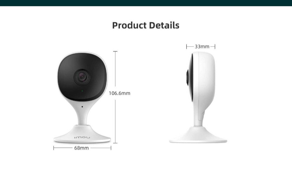 IP-камера 2мп з WF-FI lmou Cue 2С (lPC-C22CP) камера Imou Cue 2C (IPC-C22CP) Харків - фото 6