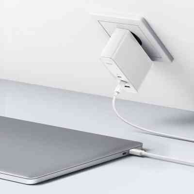 Зарядное устройство Baseus GaN5 Pro Fast Charger 2C+U 140W + Cable 1.0m Type-C 240W white (CCGP100202) Винница