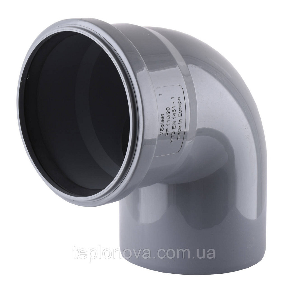 Колено VSplast 110x90° ** Черновцы - изображение 1