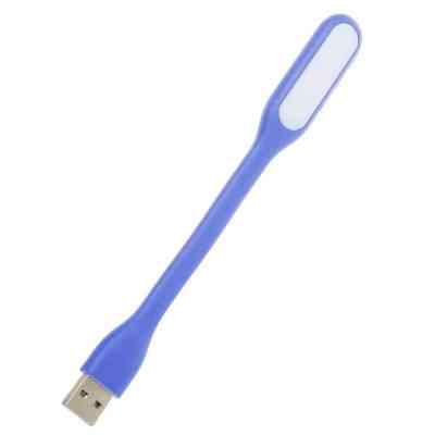 Лампа USB Optima LED, гибкая, синий (UL-001-BLU) Винница