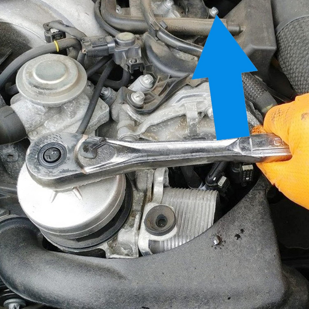 Знімач масляного фільтра кришка 74мм х 15гр (опукла грань), в блістері ROCKFORCE RF-10687415 Одеса - фото 3