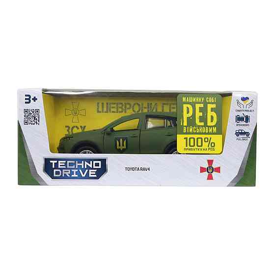 Автомодель серії Шеврони Героїв - Toyota RAV4 - Сухопутні війська ЗСУ Днепр