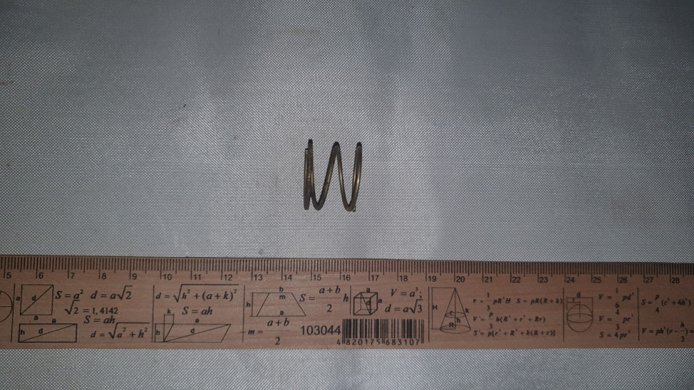 Пружина сжатия 22.5х18х1.4 мм. СССР. Харьков - изображение 2