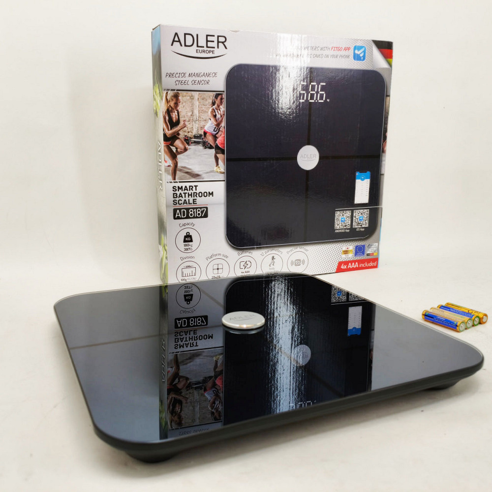 Якісні ваги для контролю маси тіла, Ваги підлогові з підключенням до телефону Підлогові bluetooth GA-67 Львів - фото 7