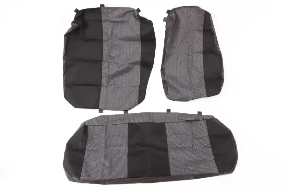 Чехли на сидіннях Lanos Avto-fortuna Пілот з паралоном сірі Вінниця - фото 3