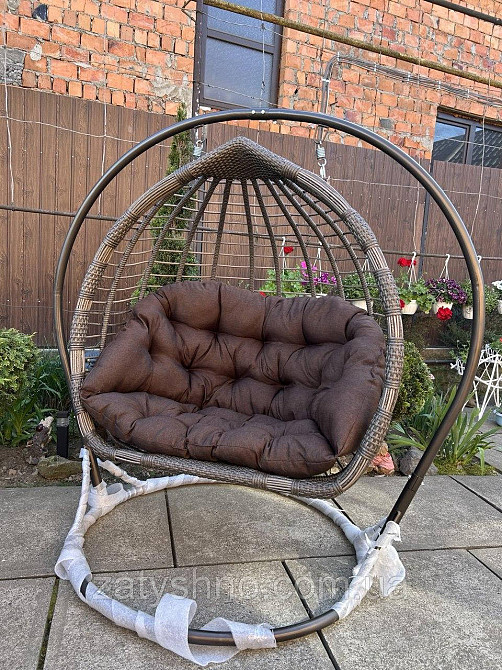 Кокон двухместный ротанговый на улицу Киев - изображение 2