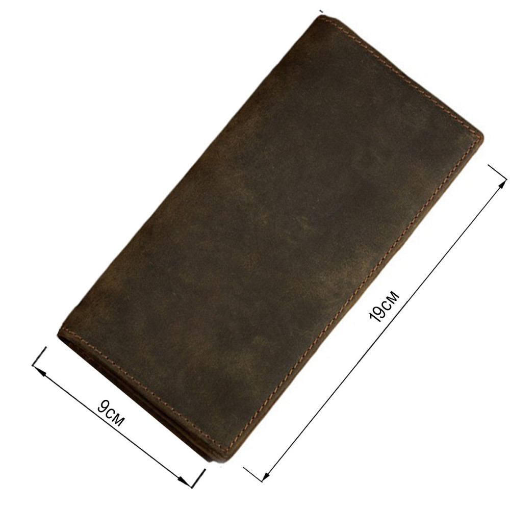 Бумажник мужской винтажная кожа Коричневый (Vintage) Киев - изображение 7