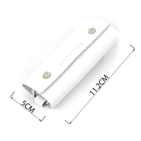 Шкіряна універсальна ключниця GRANDE PELLE 11346 Білий Київ