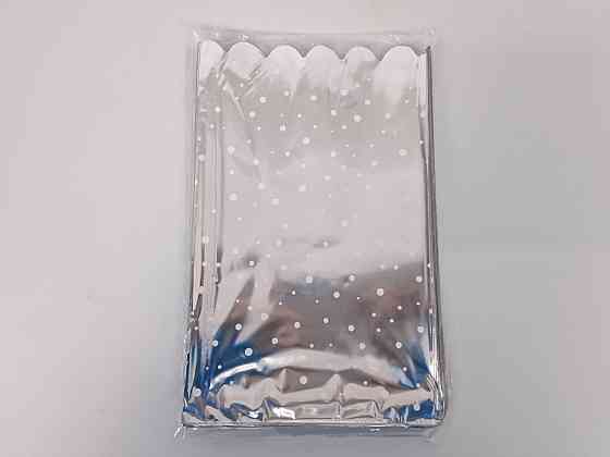 Пакет із малюнком для пакування подарунків (20*35) No85 фольгований "Конфеті" (100 шт.) Харків