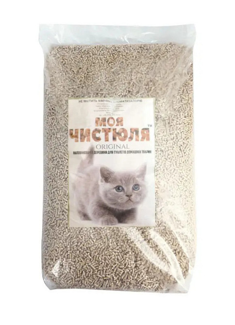 Дерев'яний наповнювач "Моя чистюля" 3 кг Вінниця - фото 1