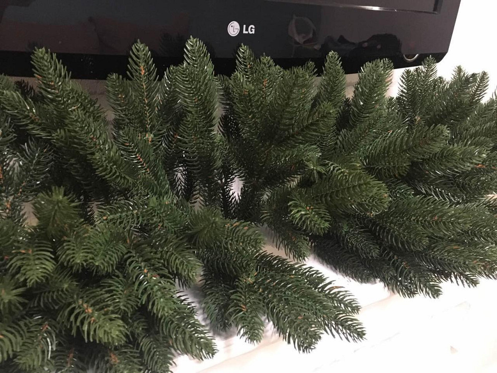 Гирлянда из хвои Премиум 1.5 м литая (Зеленая) Винница - изображение 7