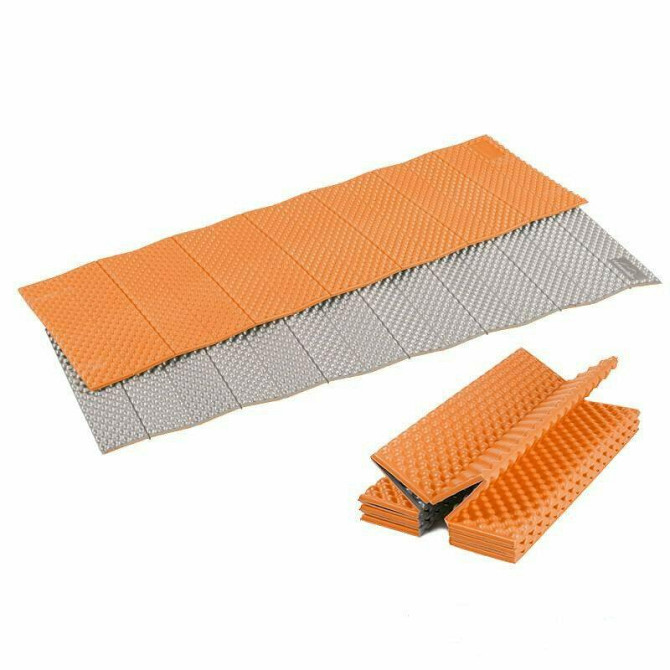 Килимок складний IXPE Naturehike NH19QD008, алюмінієва плівка, 185x56х1,8 см, помаранчевий Київ - фото 2