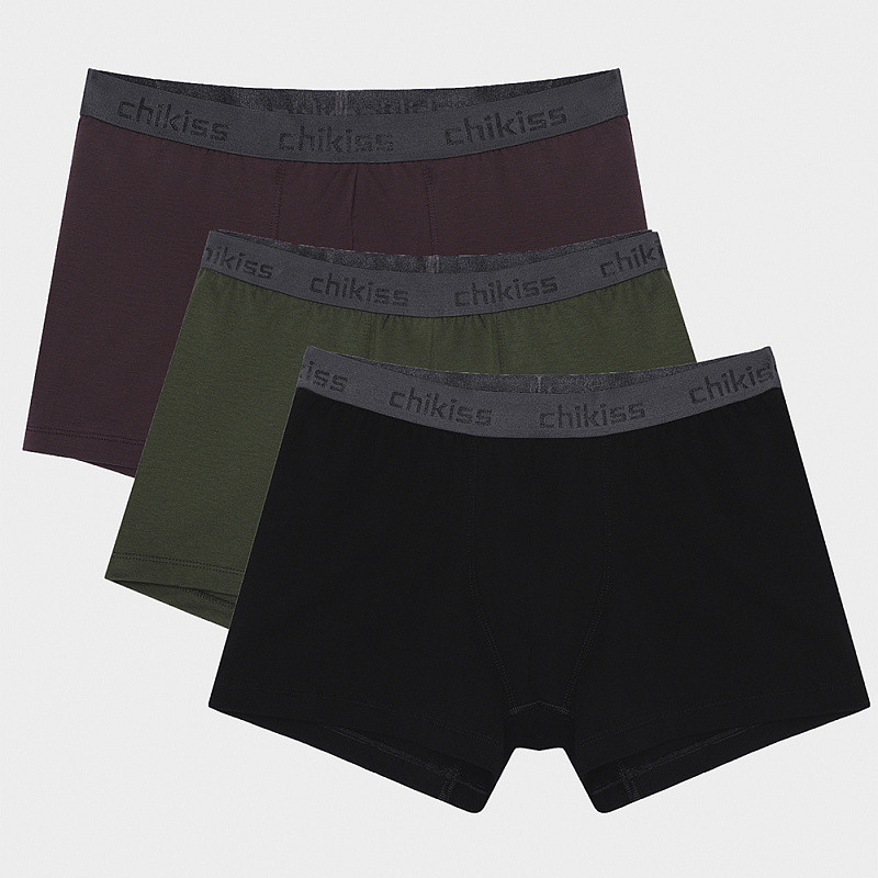 Набор мужских трусов шорты (3шт в упаковке) CHIKISS 3CMH 002/02 M Киев - изображение 1