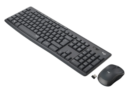 IT набір Logitech MK295 Silent Wireless Combo, US, Graphite (920-009800) (6836269) Киев - изображение 5