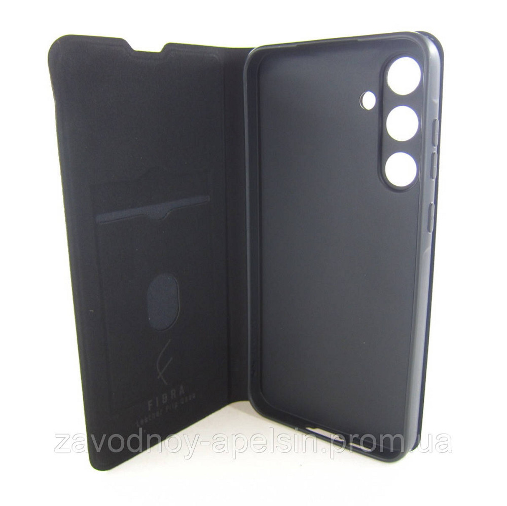 Чохол-книжка Samsung A55 A556 Захист камери (чорний) Одеса - фото 2