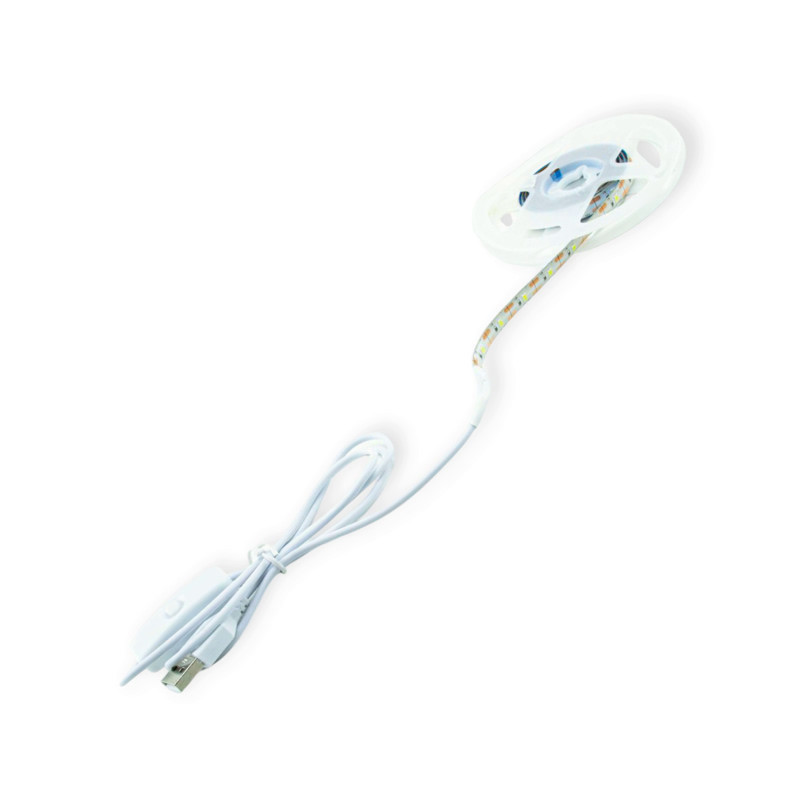 Стрічка світлодіодна 1м 60 SMD 2835 USB-1 гнучка Мукачево - фото 1