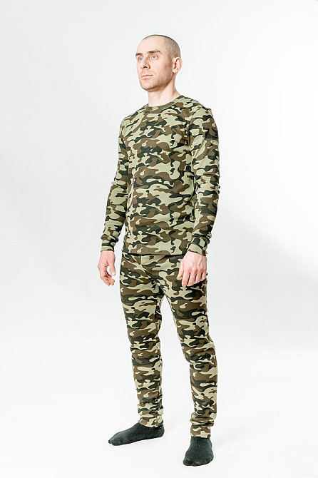 Комплект нижнего белья, камуфляж, начёс, топ Крохатушка одяг Киев - изображение 1