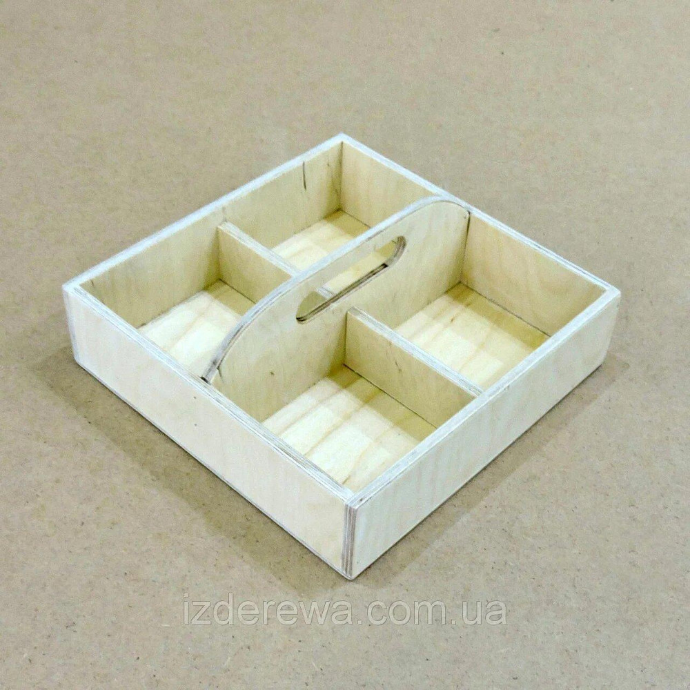 Менажница деревянная 