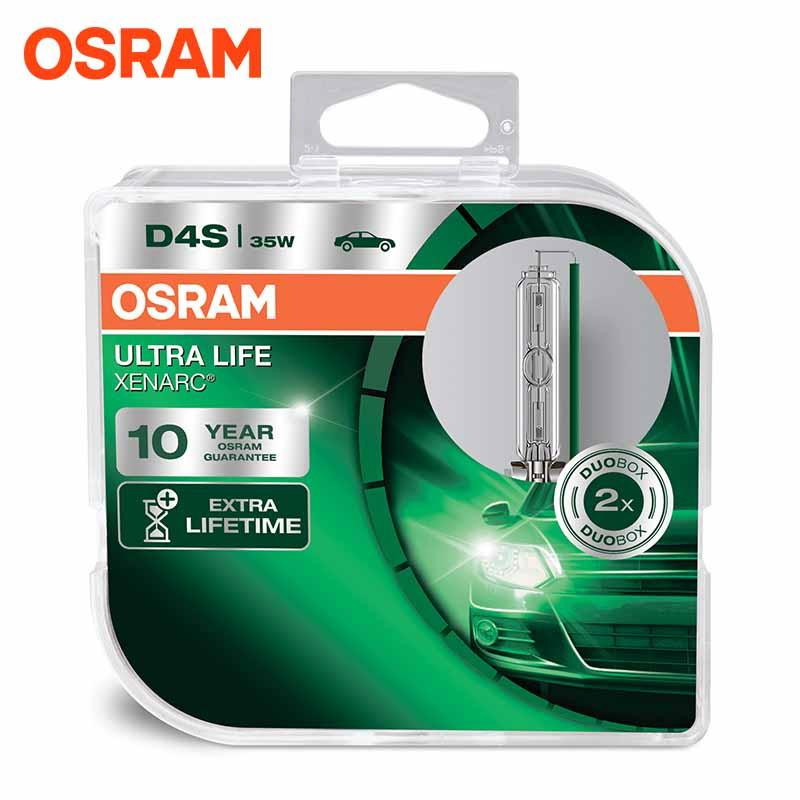 Комплект ксенонових ламп OSRAM 66440 UltraLife Xenarc D4S 85V 35 W P32d-5 HardDuopet Харків - фото 2