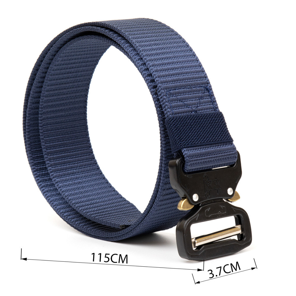 Текстильний ремінь Vintage 20548 Синій Київ - фото 6