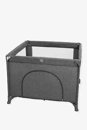 Манеж дитячий квадратний VELANO Cubo, dark grey Київ